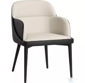 Hagan Dillon Cream Dining Arm Chair
