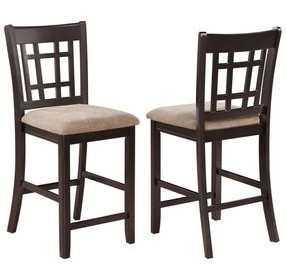 Lavon Warm Tan Counter Height Chair Set of 2