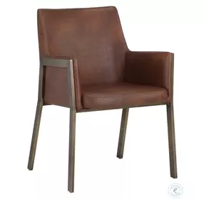 Maura Bravo Cognac Armchair