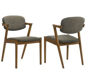 Malone Gray Dining Side Chair Set of 2
