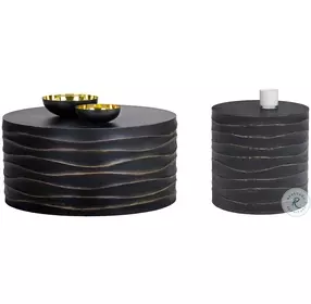 Corey Black Occasional Table Set