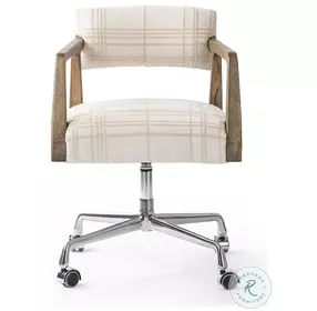 Tyler Sheffield Ivory Desk Chair