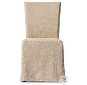 Vista Broadway Canvas Slipcovered Dining Chair Set of 2