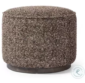 Sinclair Ivan Granite Round Ottoman