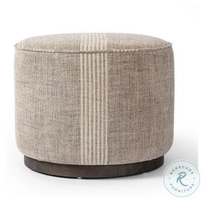Sinclair Manchester Flint Round Ottoman
