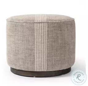 Sinclair Manchester Flint Round Ottoman