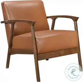 Jax Brown Accent Chair