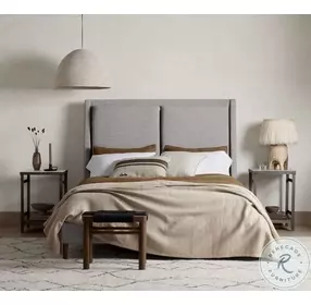 Potter Manor Grey Panel Bedroom Set