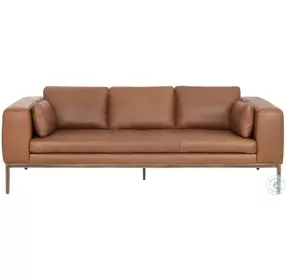Burr Behike Saddle Leather Sofa
