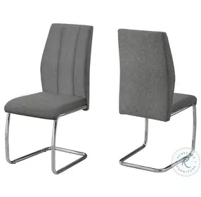 1061 Gray Dining Chair Set Of 2