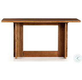 Erie Dark Smoked Oak Counter Height Dining Table