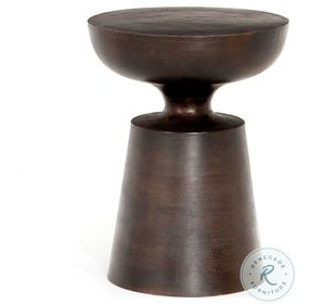 Cruz Antique Rust End Table