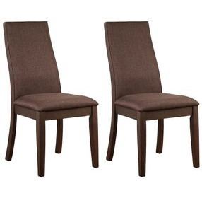 Spring Creek Rich Cocoa Brown Dining Chair Set of 2