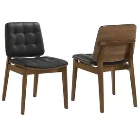 Redbridge Black Dining Chair Set Of 2