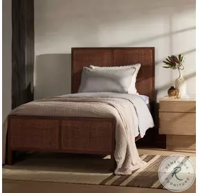 Sydney Brown Wash Youth Upholstered Bedroom Set