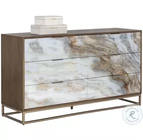 Fuentes Brown Dresser