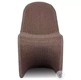 Portia Tanned Weave Outdoor Occasional Chair Set of 2