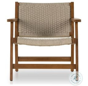 Delano Natural Teak Outdoor Chair