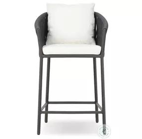 Porto Arashi Salt Outdoor Counter Height Stool