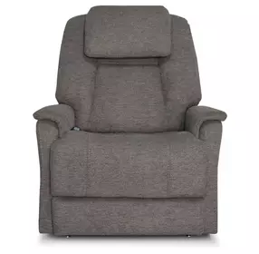 Zecliner Model 3+ Petite Dark Umber Performance Fabric Zero Gravity Triple Power Lift Recliner with USB Charging and LED