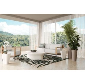 Dali White Occasional Table Set