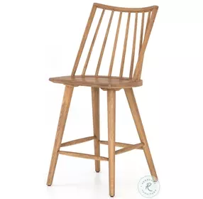 Lewis Sandy Oak Windsor Counter Height Stool