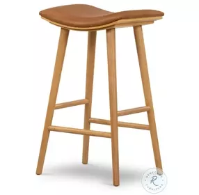 Union Sedona Butterscotch Saddle Bar Stool