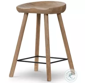 Barrett Natural Matte Counter Height Stool