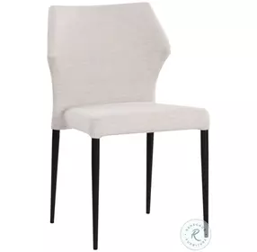 James City Beige Stackable Dining Chair Set of 2