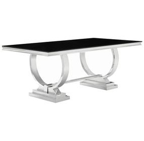 Antoine Chrome Dining Table