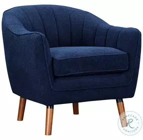 Cutler Blue Accent Chair