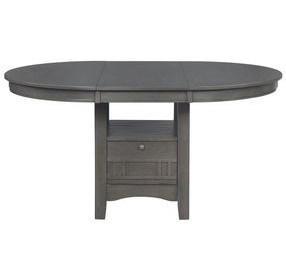 Lavon Medium Grey Extendable Dining Table
