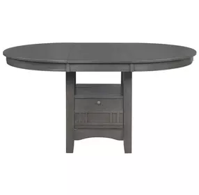 Lavon Medium Grey Extendable Dining Table
