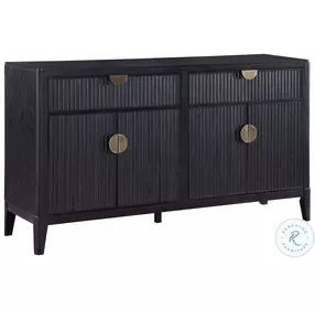 Brookmead Black 2 Drawer Sideboard