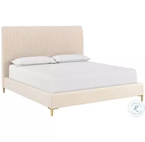 Harris Casablanca Cloud King Upholstered Platform Bed