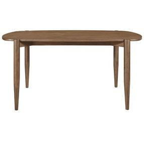 Dortch Walnut Solid Wood Oval Dining Table