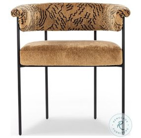 Carrie Dharma Ochre Dining Chair