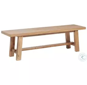 Middleton Natural 60" Backless Bench