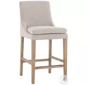 Solenne Effie Flax Counter Height Stool