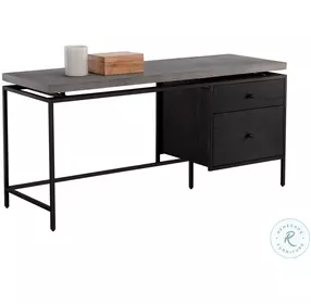 Norwood Brown And Black Desk
