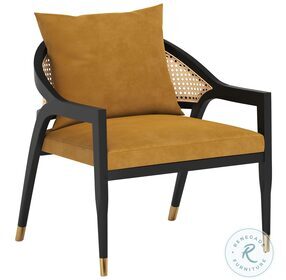 Kirsten Gold Sky Lounge Chair