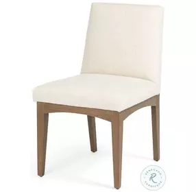 Elsie Savile Flax Fabric Performance Fabric Dining Chair