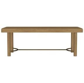 Arini Sand Wash 104" Extendable Dining Table