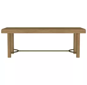 Arini Sand Wash 104" Extendable Dining Table