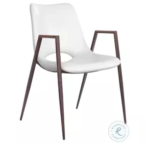 Desi White Dining Chair Set Of 2