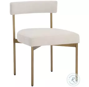 Astellan Danny Ivory Dining Chair Set of 2