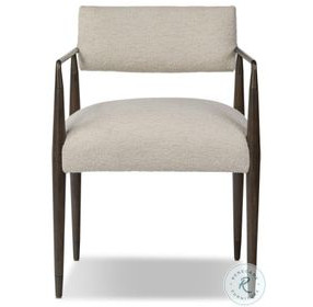 Waldon Charter Oatmeal Performance Fabric Dining Chair