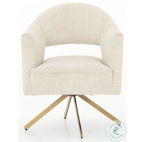 Adara Knoll Natural Performance Fabric Swivel Desk Chair