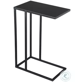 Atom Black Side Table