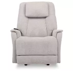 Zecliner Model 3+ Ceramic Gray Performance Fabric Zero Gravity Rocker Power Sleep Recliner with USB Charging and LED